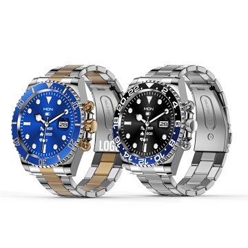 Hot Men's Hebrew Smart Watch：AW12ステンレス鋼多機能IP68 Bluetooth 5.0、腕時計工場卸売 - 最新のトップブランド