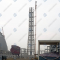 타워 구조 지원 굴뚝 산업 철강 굴뚝