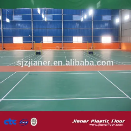 international standard badminton court flooring