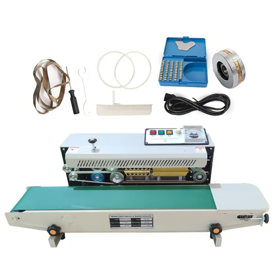 FR-900 Band Sealer: Continuous Sealing Machine with Date Printing