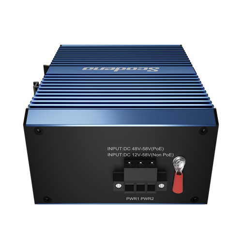 Industrial 10-Port Gigabit Unmanaged Etherent Switch with 8-PoE and 2-SFP