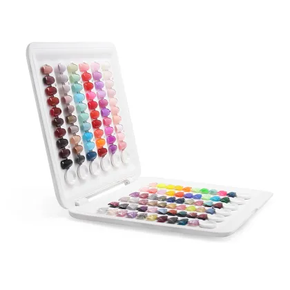 Nail Color Swatch Book Template