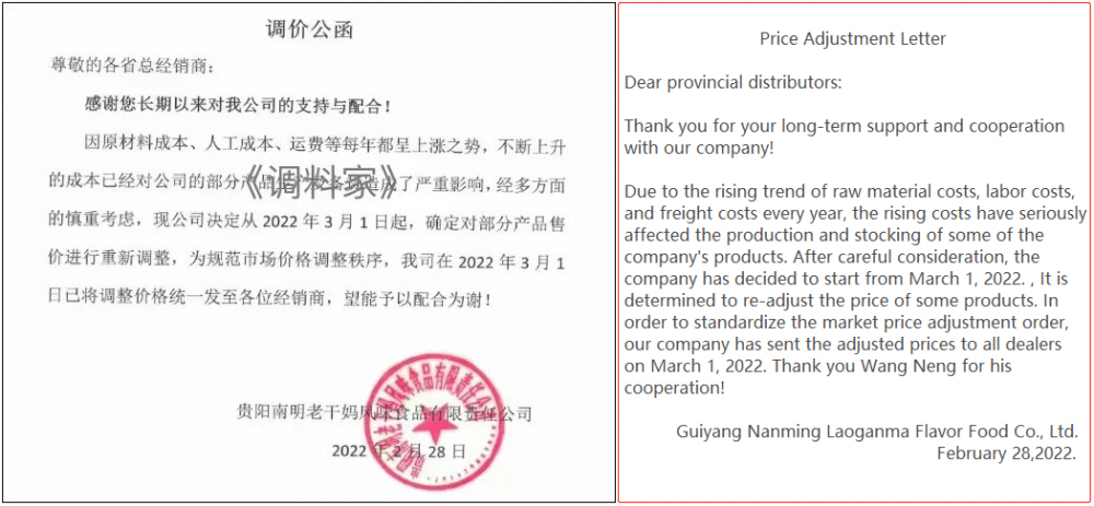 2022 3 7 Lao Gan Ma