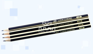Cheap Wholesale School Supply Sharpened Wood Matt Strip Pencil