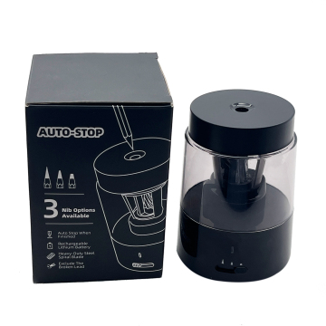 Auto-Stop D6-8mm Electric USB Safe Automatic Pencil Sharpener for Kids