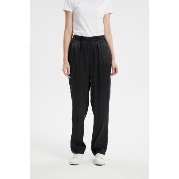 Long viscose pants, woven leisure pant for sports