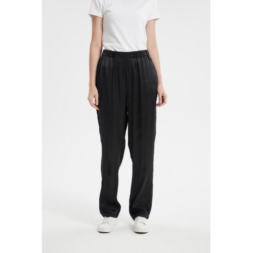 Long viscose pants, woven leisure pant for sports