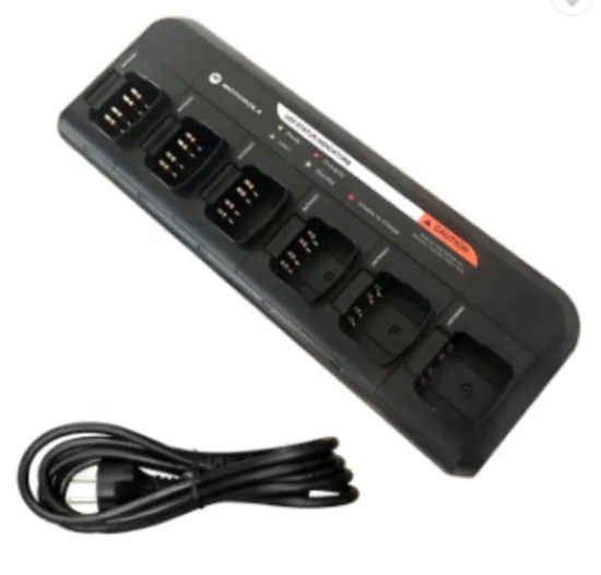 6 way Multi United charger NNTN8463 for xpr3300e two way radio walkie talkie