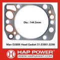 Man D2886 Head Gasket 51.03901.0298