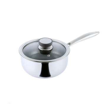 Stainless steel stock pot for making mushroom soup