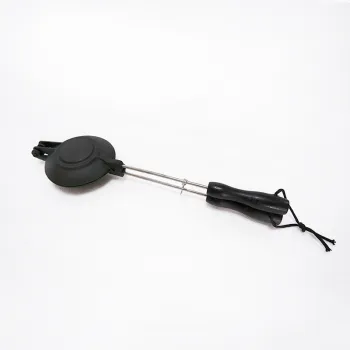 Outdoor Camping Cooking Cast iron Round Pie Maker