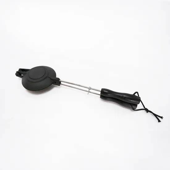 Outdoor Camping Cooking Cast iron Round Pie Maker