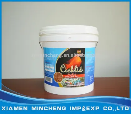 AQUAV Bucket Cichlid Fish Food/Cichlid Pellets 10L