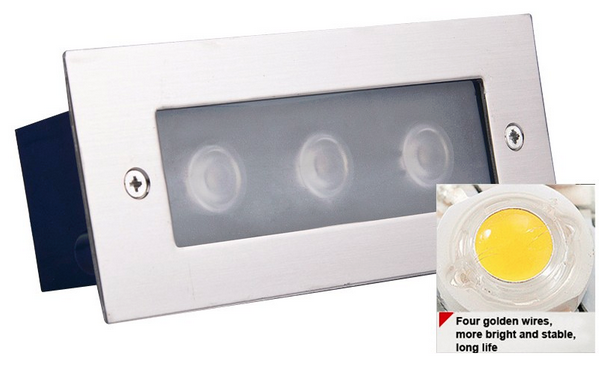 3W step light led 