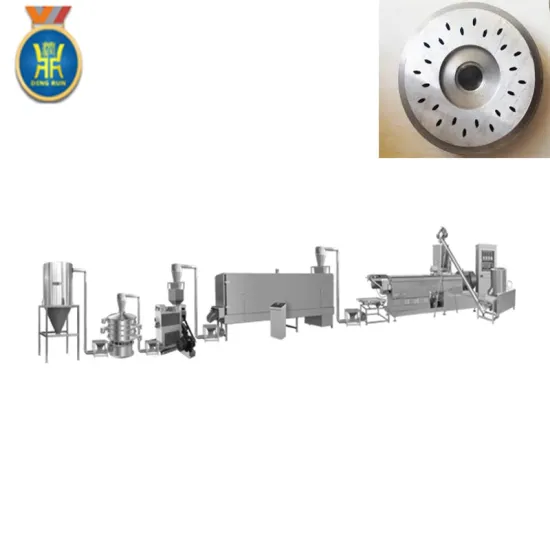 Low electric cost Artificial rice extruder machine