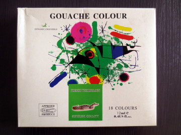 18 pcs Gouache Paint Set,poster color paint set