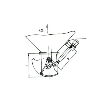 S SF- A B manual fan shaped gate