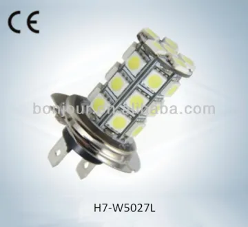 27pcs 5050smd h7 led car fog light led auto fog lamp