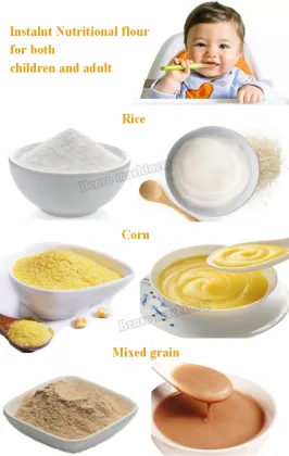 Instant Porridge Baby Food Making Machine - Breakfast Baby Cereals Production Line