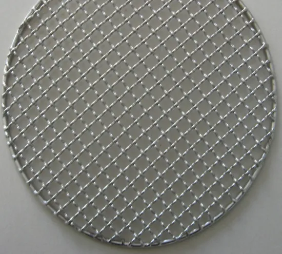 Stainless steel round BBQ grill