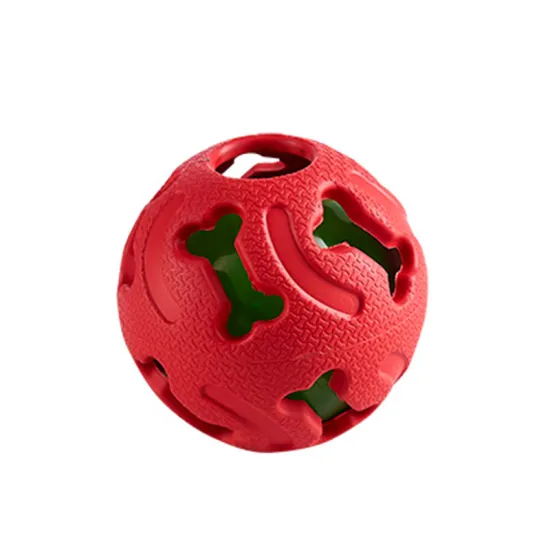 Durable Non-toxic Natural Rubber Dog Chew Ball Toy
