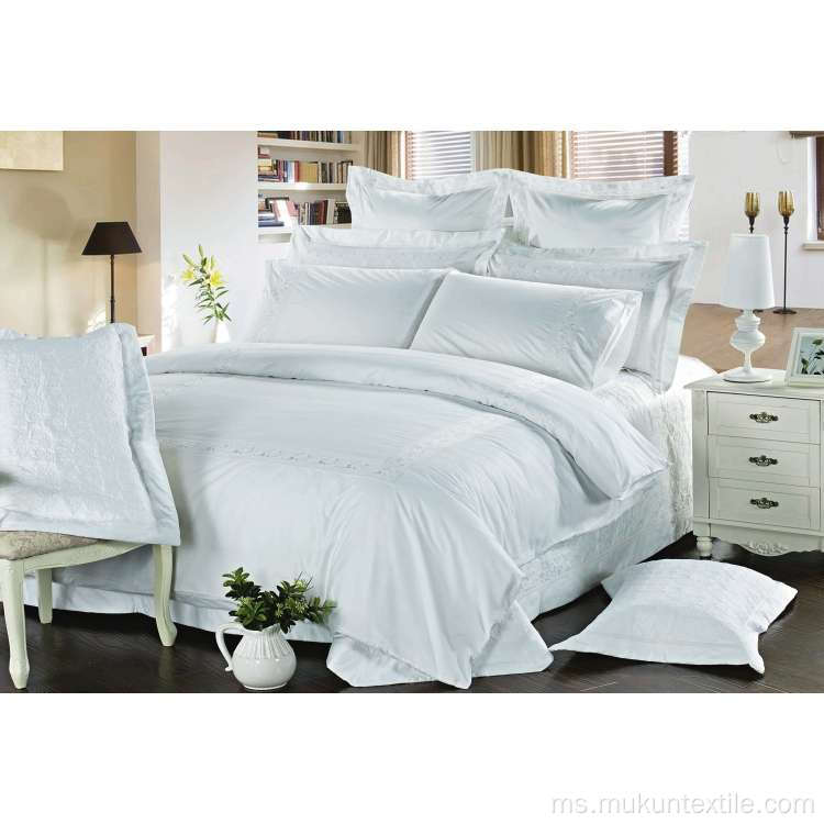 Stock 100% Cotton Wholesale Bedsheets Bedding Sheet Set