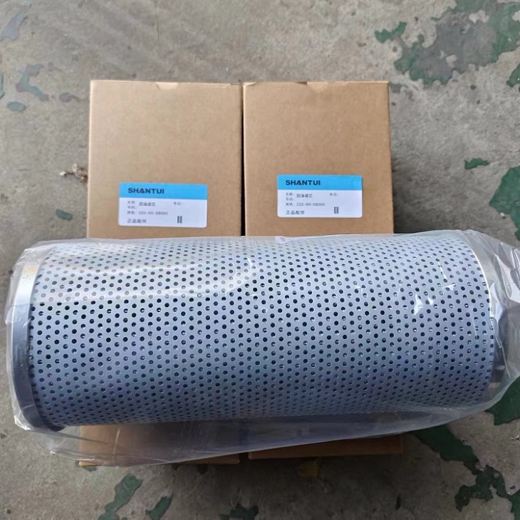 Elemen Filter Pengembalian Minyak Grader Shantui 222-60-09000