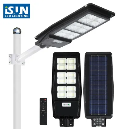 12 Hours Automat Sensor Control System Lampadaire Solaire de Rue 200W