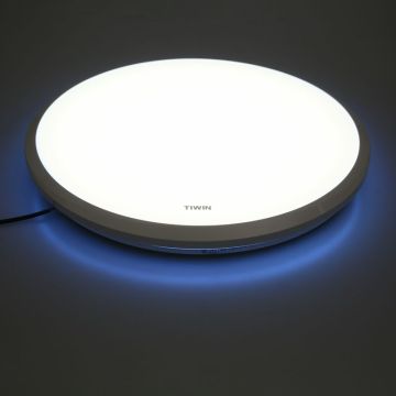 TIWIN factory direct sale 27w Remote Control home multi color surface mounted dimmable led ceiling lighting / lamp with CE ROHS