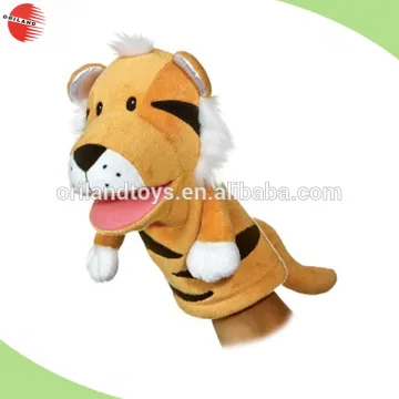 Plush animal toy hand puppet, custom hand puppet promotional hand puppets