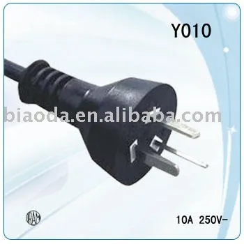 Argentine power cord,argentine plug,IRAM plug