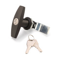 Zinc Alloy Chrome-Plated Cabinet Dust--proof Handle Lock