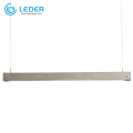 Lustre suspendu carré en béton LEDER