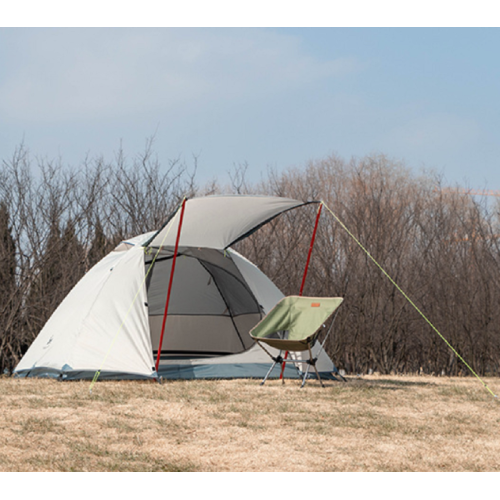 Палатка с двойным слоем алюминиевого стержня