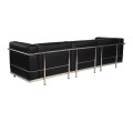 Le Corbusier LC3 Leder Sofa Reproduksje