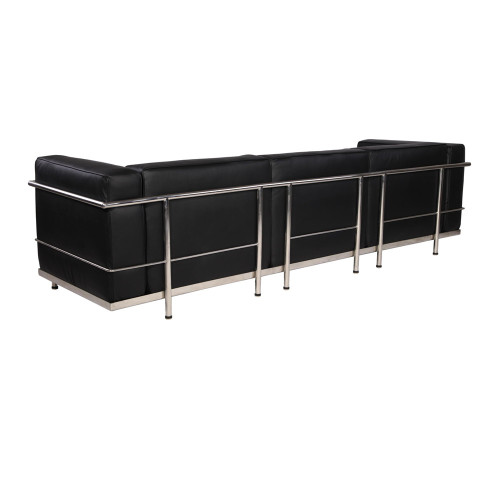 Le corbusier lc3 lederen sofa reproductie