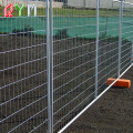 Silver Mental Road Crowd Control Temporary Fence