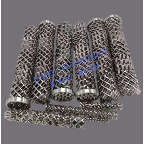 Static Mixer For Mixing & Dispersing Viscous Fluids