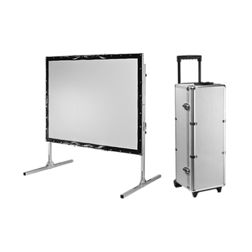 120" Deluxe Fast Folding Projector Screen Stand with 4:3 Ratio