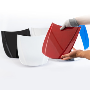 Premium Mini Car Hood Model with Customizable Logo, Color, and Car Wrap Film for Display