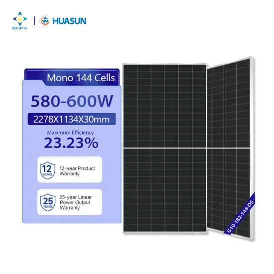 Huasun HS-182-B144DS Solar Panels: High-Power Bifacial HJT Half Cell Modules