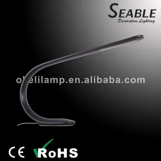 Polyresin material red/white/black modernsimple design led desk lamp