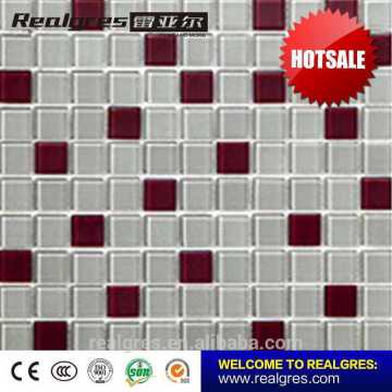 China manufacturer Discount swimming pool glass mosaic tiles