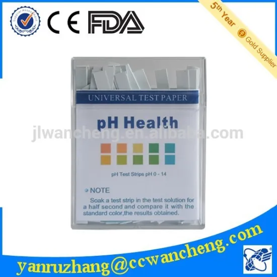 pH test 0-14