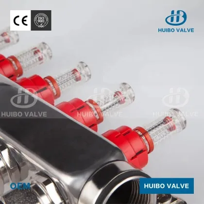 Stainless Steel Hydronic Underfloor Water Heating System: Exploring Flow Meters and Manifolds