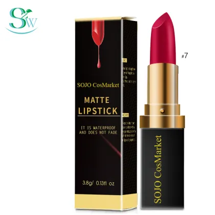 Waterproof Lipstick 100 pure lipstick 4 lipstick 7