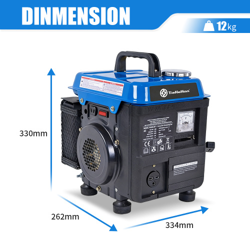 Generador inversor de gasolina portátil de 800 W