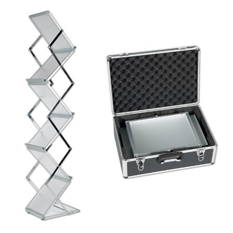 Wholesale Zig zag brochure holder stand