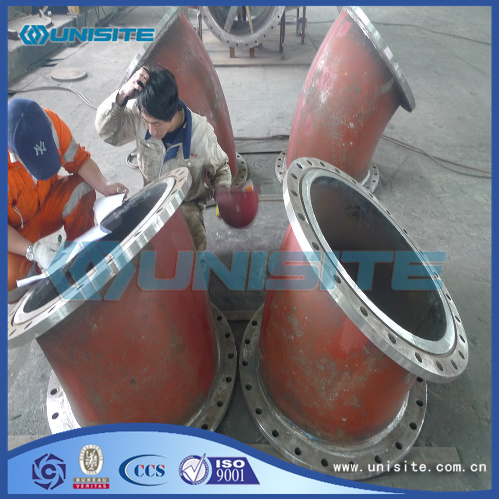 Steel pressed pipe bend fitting