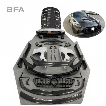 Mercedes-Benz AMG GT/GTS/GTR BS Style Carbon Fiber Body Kit - Front and Rear Bumpers